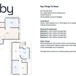 Penthouse In Heart Of - 4br 2 Bath Μπέργκεν